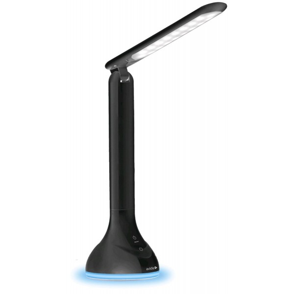 Avide LED Desk Lamp RGB Mood Light Black Φωτιστικό Γραφείου LED Αναδιπλούμενο 4W Μαύρο
